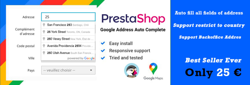 autocomplet google prestashop