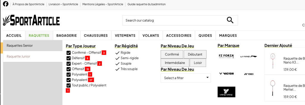 Product Faceted Search Links - PrestaShop Module 1 Capture decran 2026 02 04 a 6.15.08 PM