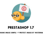 filigrane image simple - Protect image by watermark Prestashop watermark Prestashop 1.7