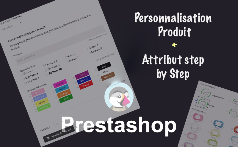 Module Personnalisation Produit Simple Prestashop 1.7