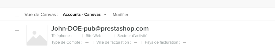 ZohoCRM Prestashop