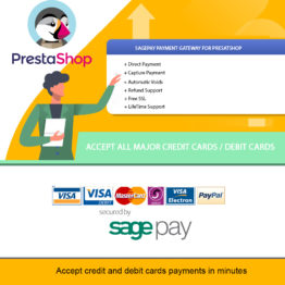 MODULE PRESTASHOP Sage Pay Gateway Payment