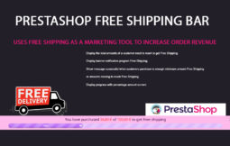 Free Shipping Bar prestashop livraison gratuit prestashop