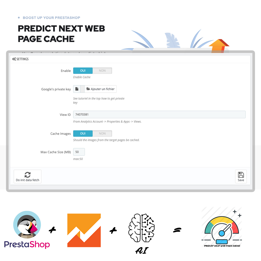 Module Prestashop Predict Next Web Page Cache