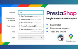 Module Prestashop Google Address Autocomplete auto complete prestashop addresse
