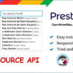 Module Prestashop OpenStreetMap Address Autocomplete
