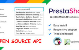 Module Prestashop OpenStreetMap Address Autocomplete OpenStreetMap prestashop