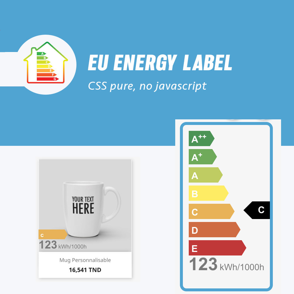 Eu Energy Label Module Prestashop