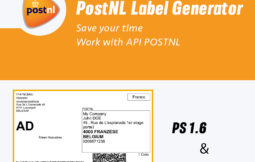 PostNL Label Generator Module prestashop generate a label in pdf format