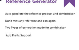 Auto Generate reference product and combinaison Prestashop auto prestashop reference