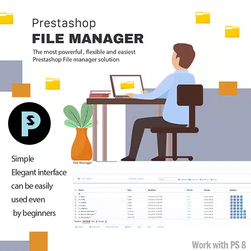 File Manager Prestashop Module