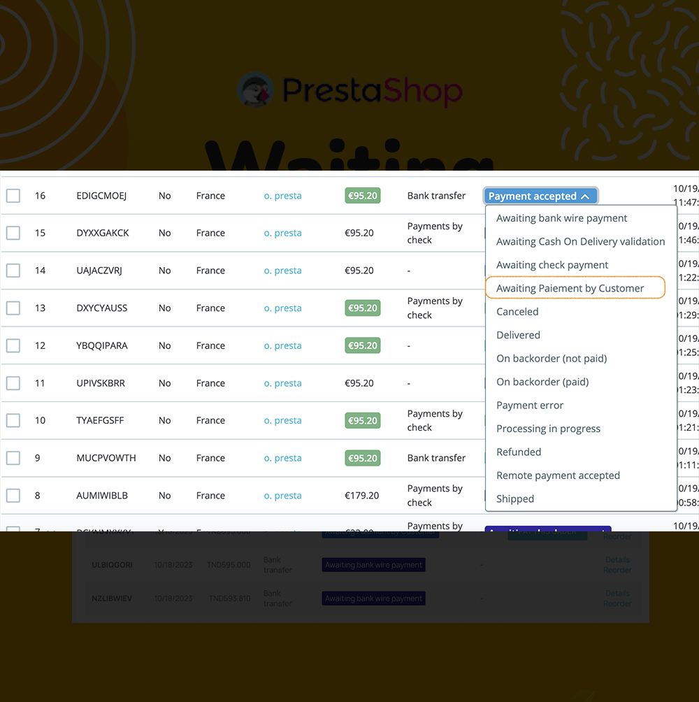 PrestaPay: Customer-Pay Waiting Payment Gateway Prestashop Module