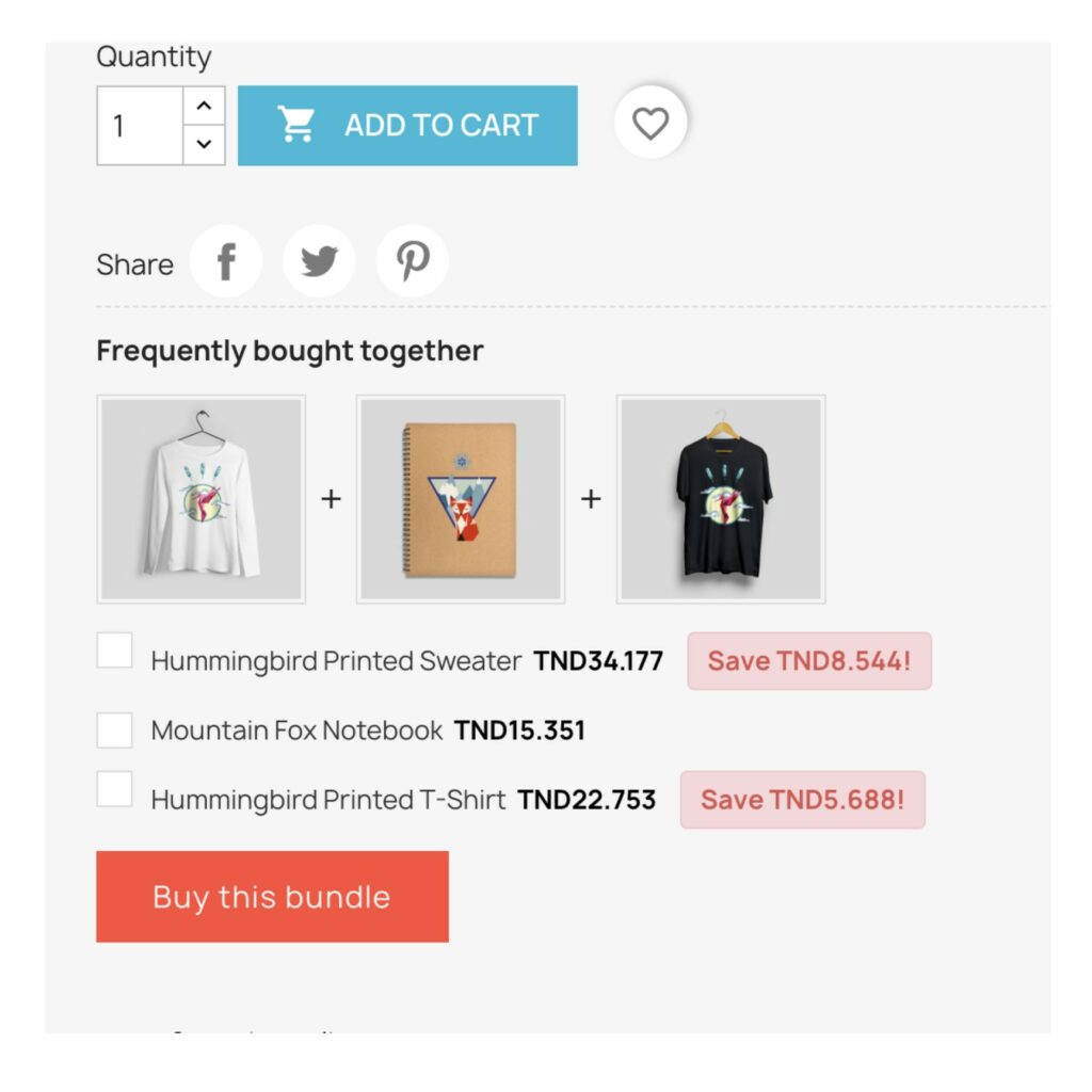 PrestaShop Frequently Bought Together Module